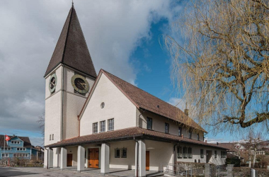 Sanierte Kirche Wolfertswil