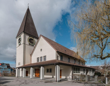 Sanierte Kirche Wolfertswil